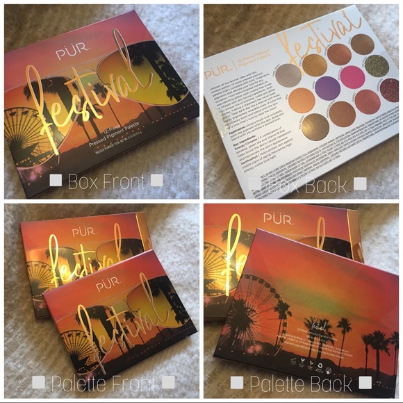 🌴☀️NIB PUR FESTIVAL Eye Shadow Palette - Picture 3 of 8
